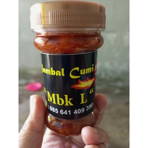 

Sambal Cumi (sambel e "Mbk L")