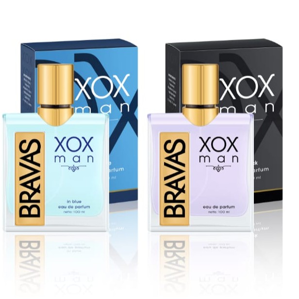 BRAVAS XOX MEN 100 ML EDP (Tidak Bisa kirim ke luar pulau dengan JNT)