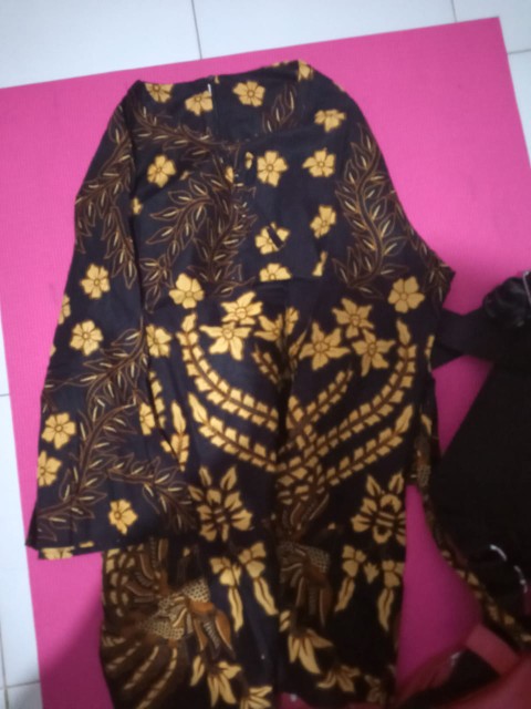 Atasan Batik Dolby Dolbi Dobby Doby Tenun Sutra Tulis Halus Katun Atbm Baron ,sarombit Atasan