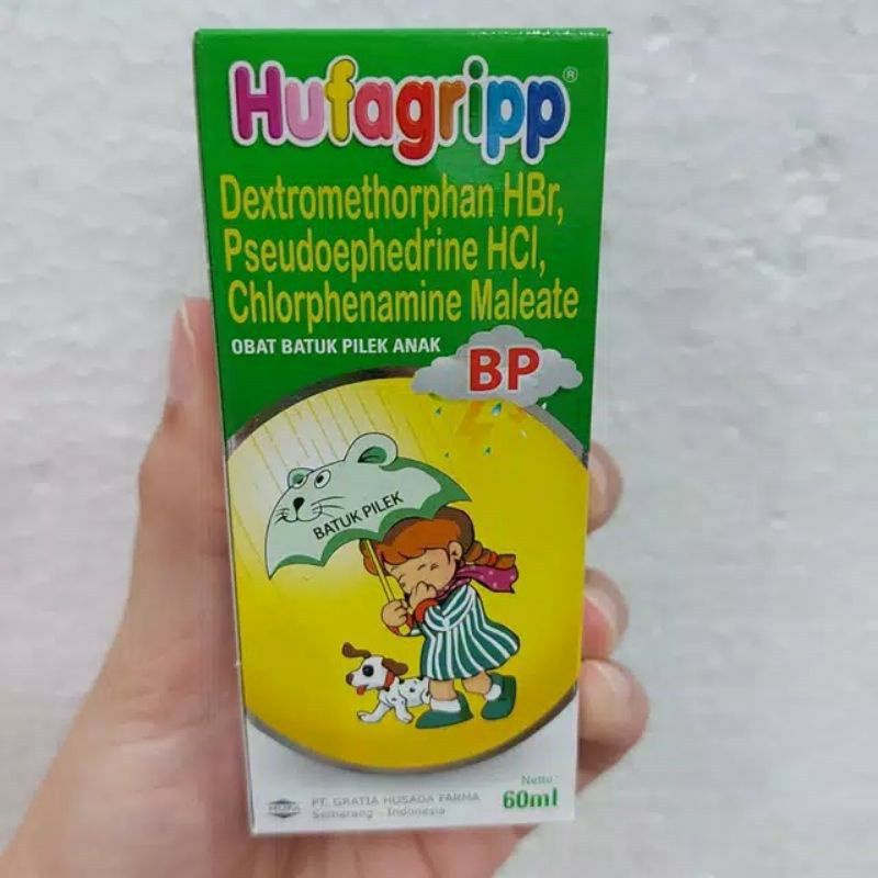 Hufagrip BP batuk pilek sirup anak