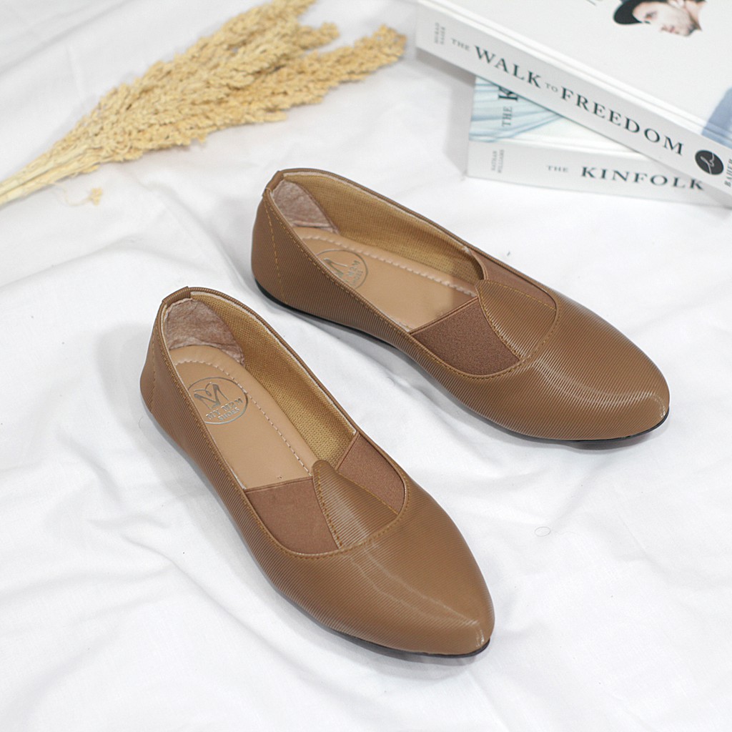 Mym2m Sepatu Flat Shoes Wanita Kekinian Terlaris Dalleya