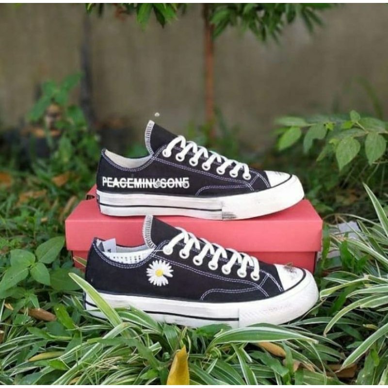 Converse 70s PeaceMinusOne Low All Star Black