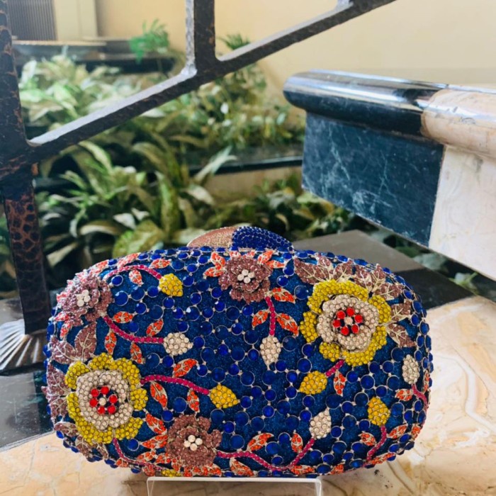 ROSSINI-Tas pesta swarovski / Clutch swarovski / Tas swarovski Multi M