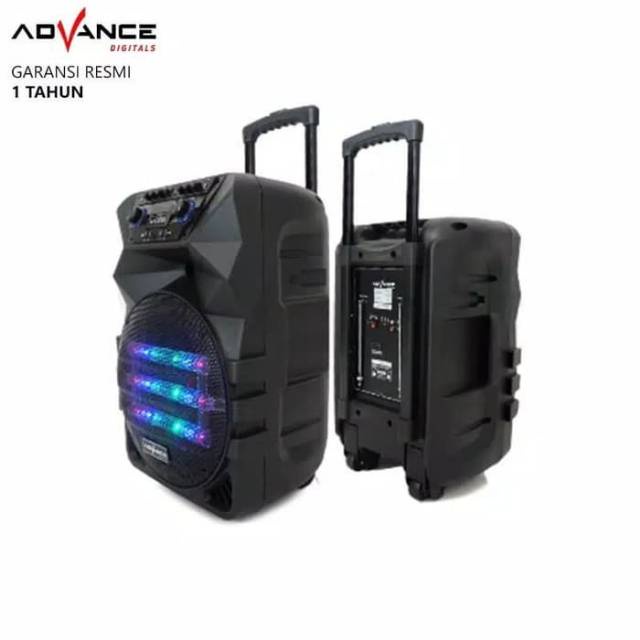 Speaker Aktif Advance K1212 12inci Bluetooth free 2 MIC Wireles BERGARANSI RESMI 1 THUN MANTAP