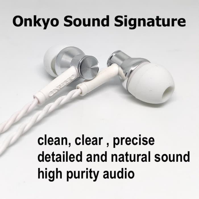 Original Onkyo E200 Earphone Semi-Open Stereo High Fedility (No Box)