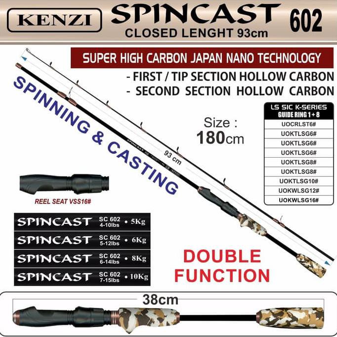 JORAN KENZI SPINCASH 4-10 LB Kode 657
