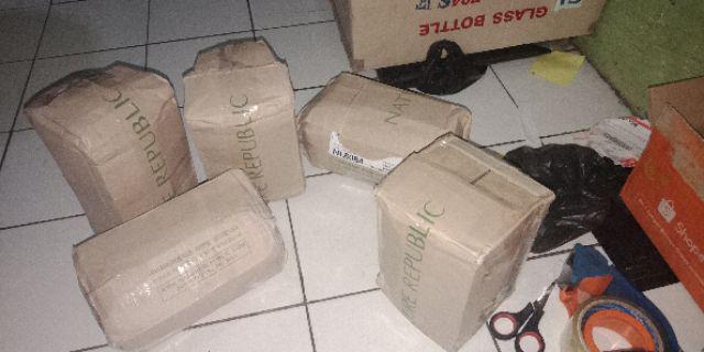 @100 Pcs Soft Handle Ovale Kantong Plastik Hd Polos Pond Oval Shoping Bag 15x22