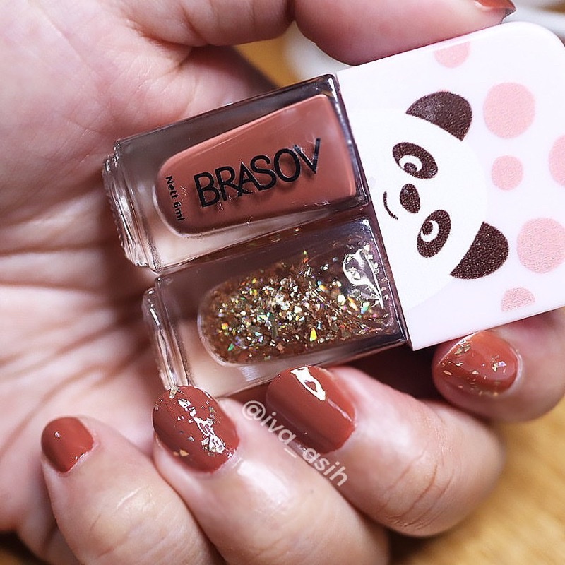 BRASOV 2 In 1 Nail Polish - Cat Kuku