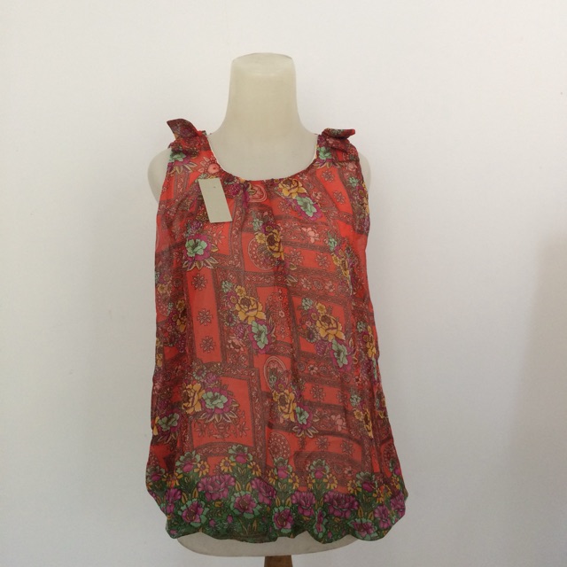 Balloon Ethnic Blouse