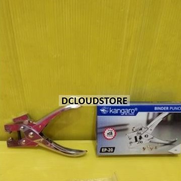 

Alat Pembolong Binder Kangaro EP-20 Pelubang Punch Pembuat Mata Itik