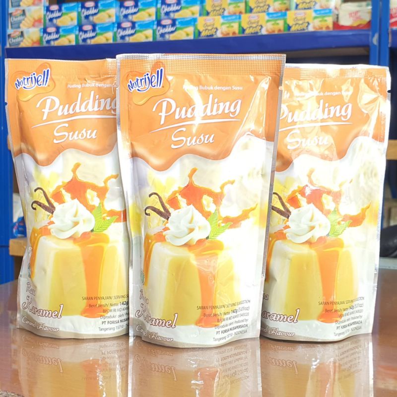 

Nutrijel Puding Susu Caramel 142Gr