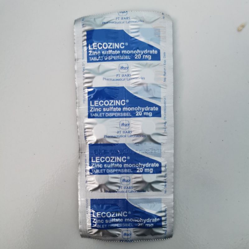 Lecozinc Strip zinc 20 mg