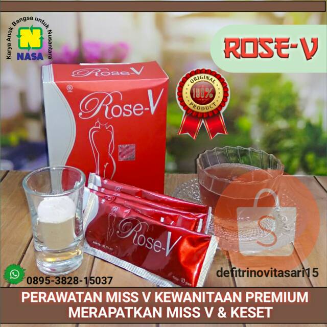 ROSE-V -perawatan miss v kewanitaan -merapatkan miss v -keset