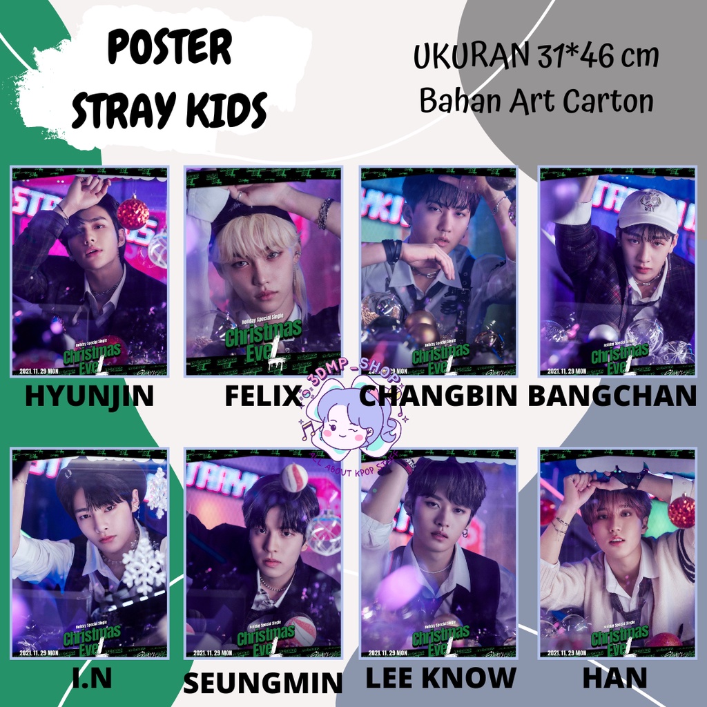 POSTER STRAY KIDS member