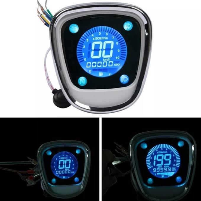 Motorcycle Lcd Digital Meter Rpm Odometer Speedometer Assy For Honda