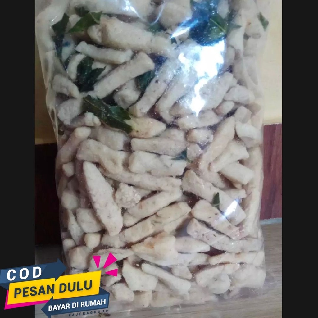 Basreng Baso Goreng Kriuk Gurih Pedas Daun Jeruk Renyah 1kg