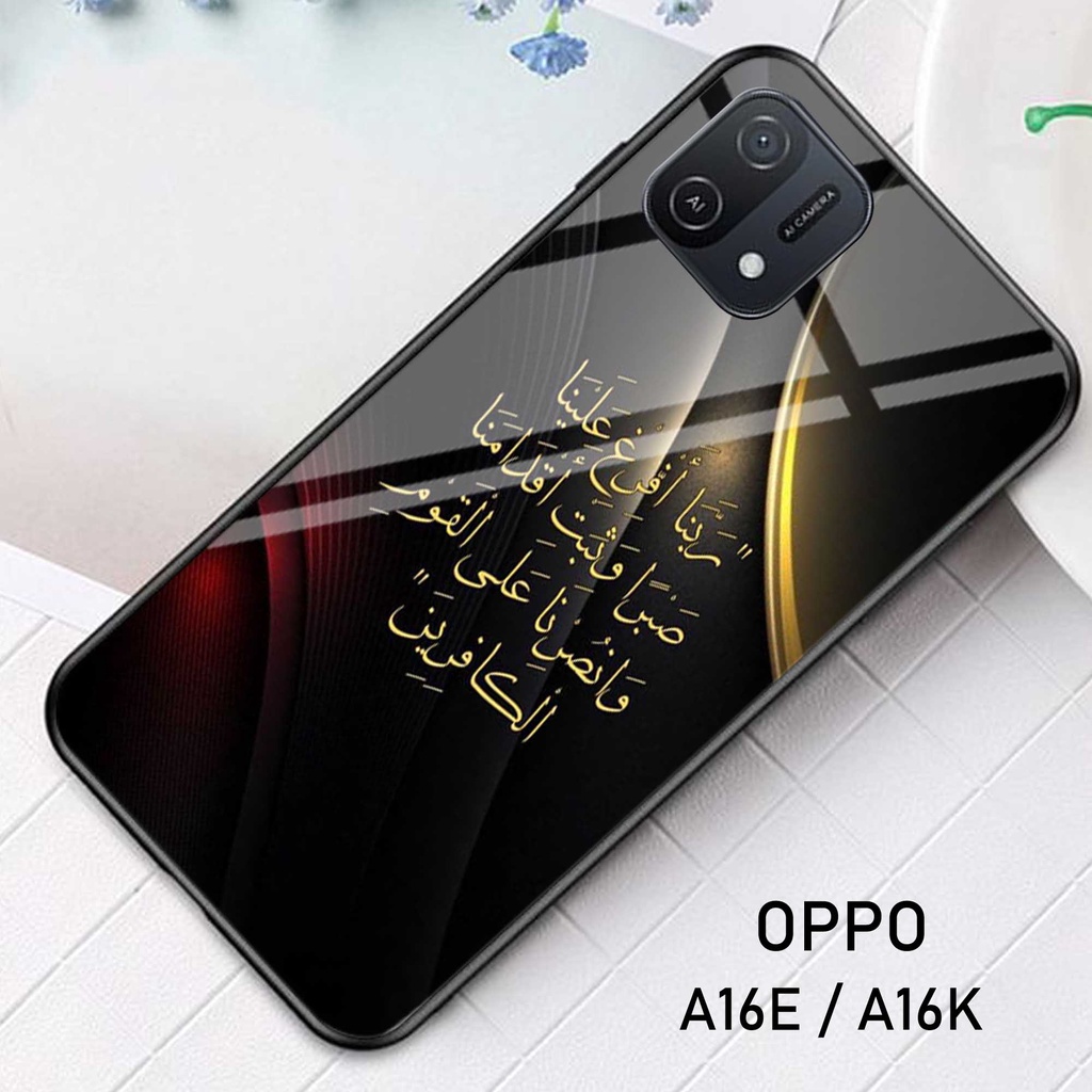 [N26] Softcase Glass Kaca Oppo A16E A16K - Case HP Oppo A16E A16K - Casing HP Oppo A16E A16K