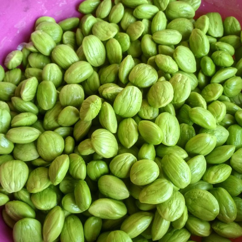

buah petai bagus bersih kupas