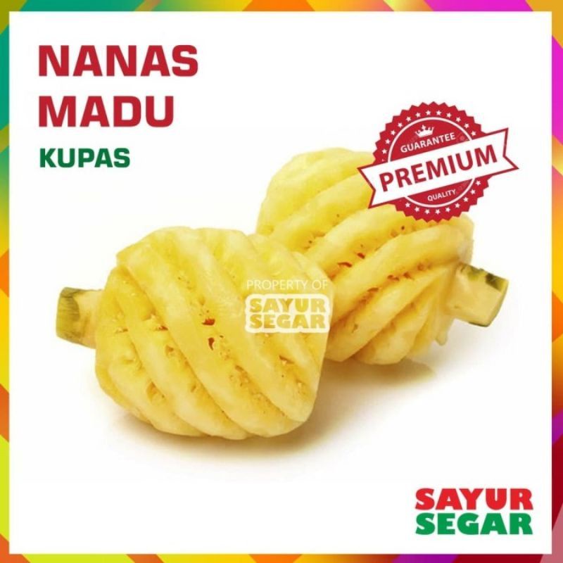 

buah nanas madu manis banget dapat 2 buah fresh