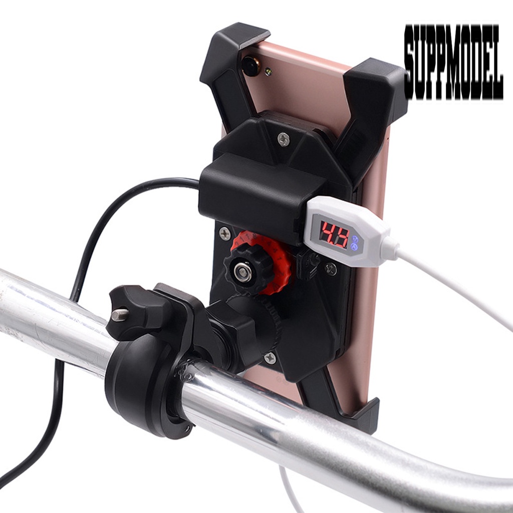 Stand Holder Handphone Anti Goyang Tahan Lama Untuk Stang Motor