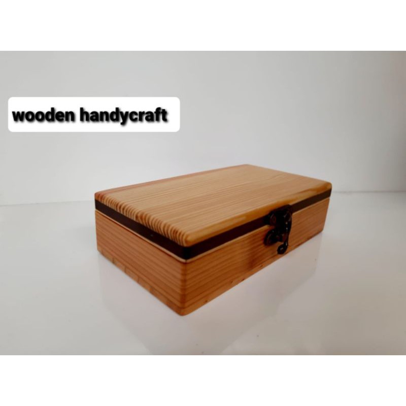 kotak jati belandaKotak lintingan /kotak hiasan/slepen/kotak serba guna