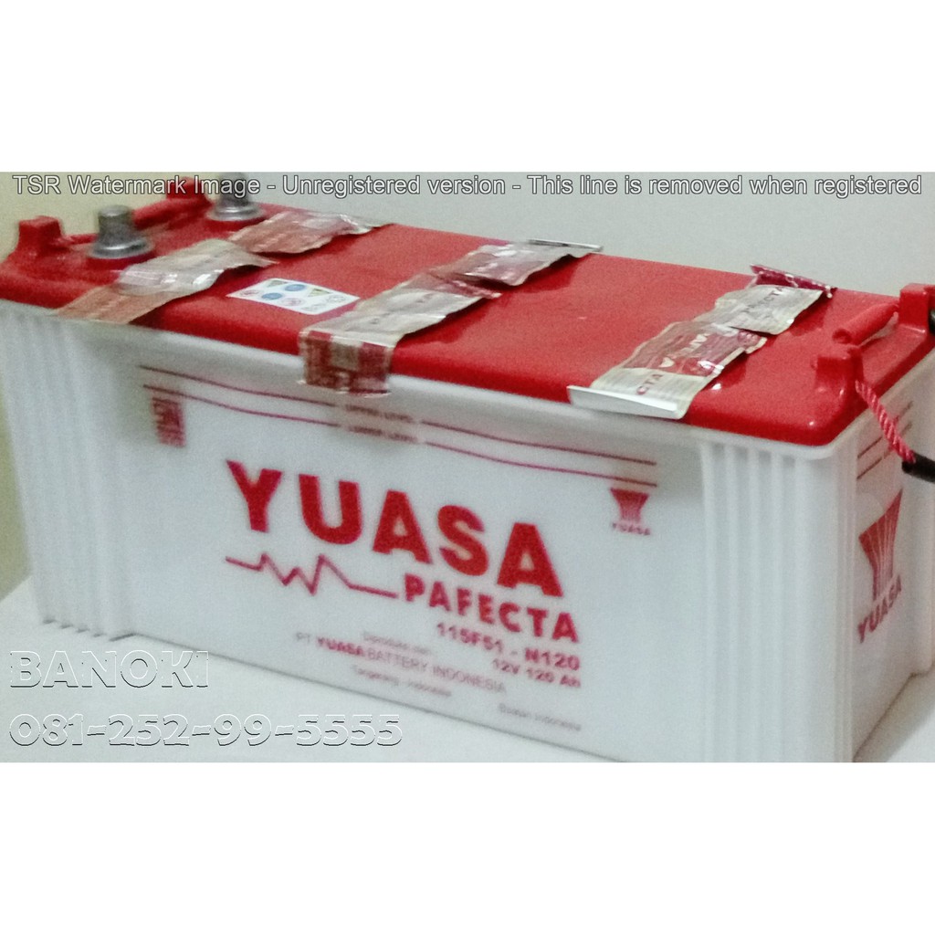 Aki Mobil Yuasa N120