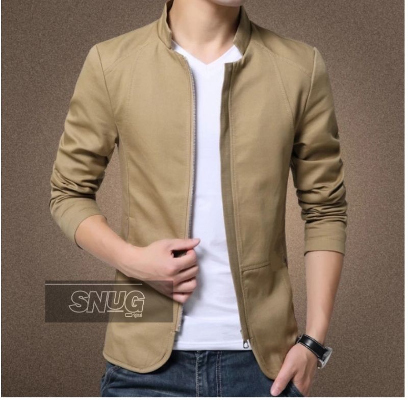 JAKET SEMI JAS PRIA TERBARU/JAKET SEMI JAS KASUAL/BLEZER PRIA/