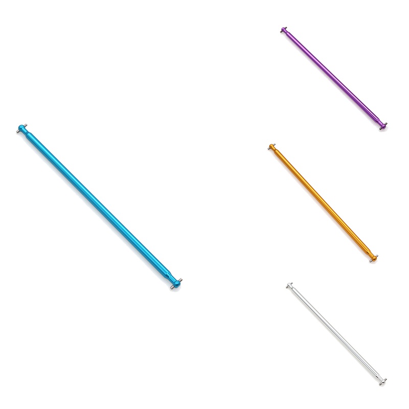 04003 Metal Centre Drive Shaft Dogbone 170mm for HSP 1:10 Upgrade Parts Truck BRONTOSAURUS 94111 94107 94170,Blue