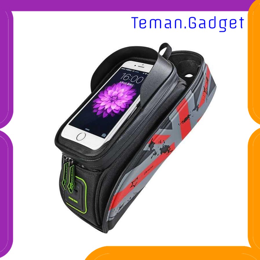 TG-IB164 ROCKBROS TAS BARANG SEPEDA SMARTPHONE BAG TOUCH SCREEN 6 INCH - 021