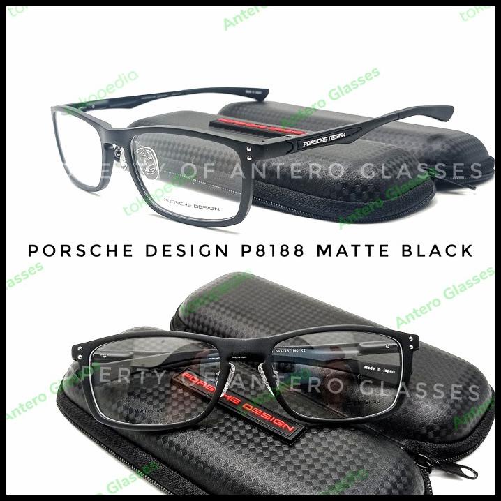 Frame Kacamata Minus Pria Porsche Design 8188 Magnesium