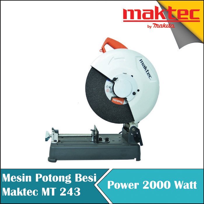 MESIN CUT OFF MAKTEC MT243 MESIN POTONG BESI DUDUK  14 INCH AG22