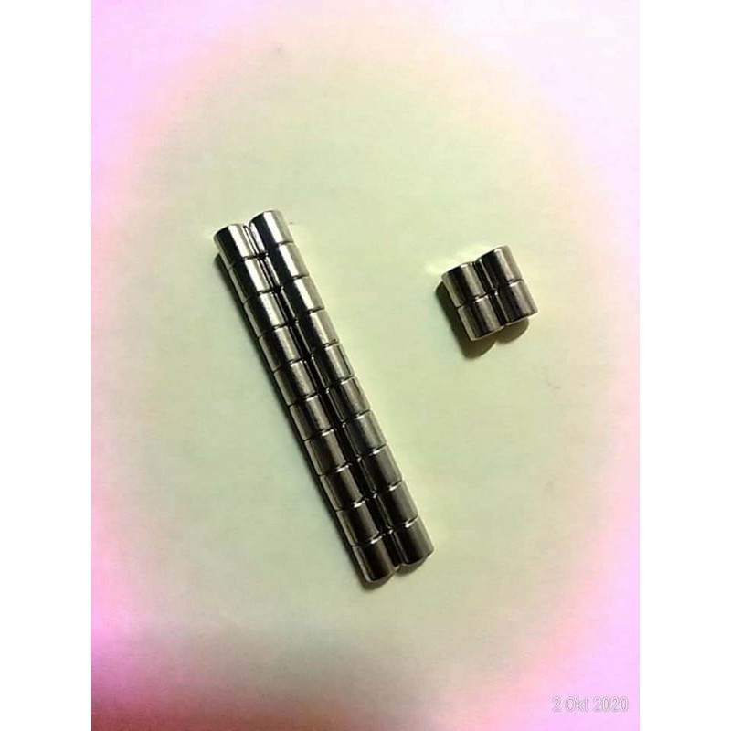 Magnit Bulat Kokot Kait Kalung Gelang ( 1 pasang )