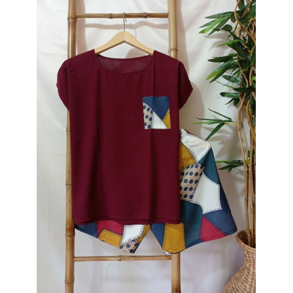 BABY DOLL RAYON CELANA PENDEK