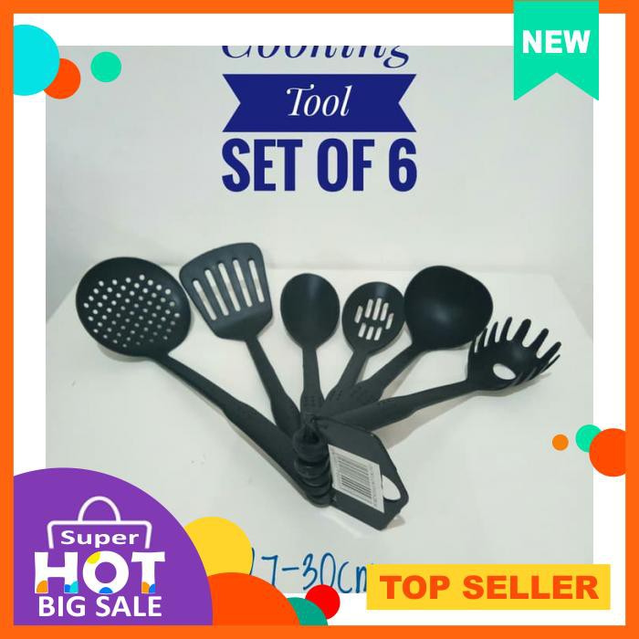 Cooking Tool Set Alat Masak Peralatan Memasak Teflon Sutil Spatula