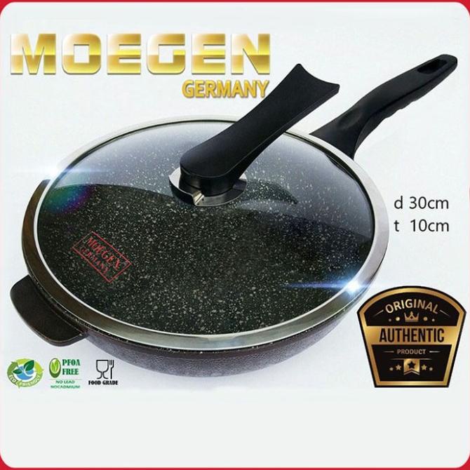 WOK PAN MOEGEN GERMANY MARBLE COATING 30 CM