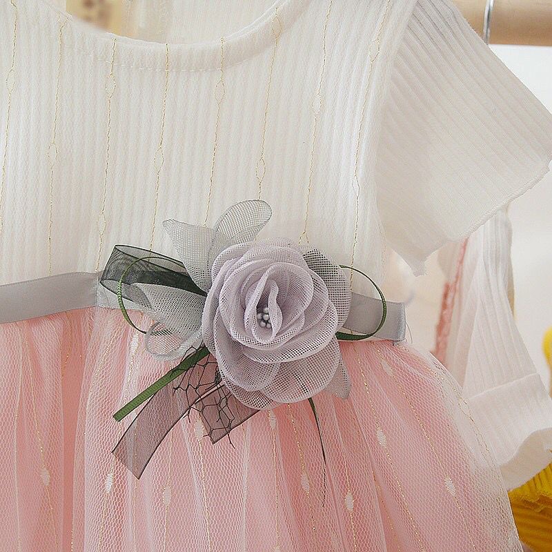 BARU! LIA005 - Dress Korea Bayi 0-2 tahun Perempuan Fashion Terlaris Baju Pesta Pergi Jalan