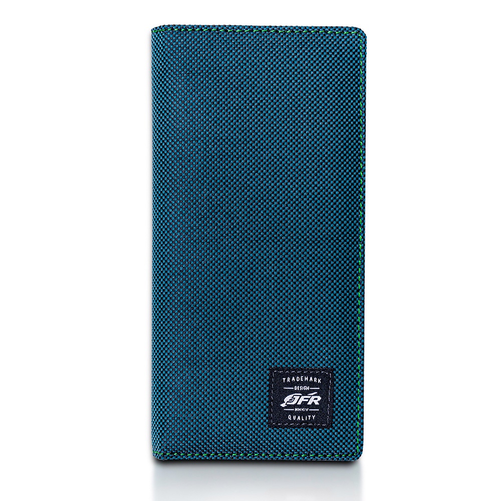 JFR Fashion Dompet Pria Bahan Kulit Canvas JP12-GREEN