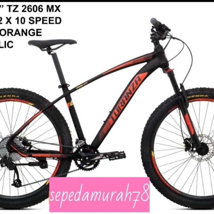 MTB 27.5" Turanza 2606 MX sepeda gunung mtb 27.5 turanza 2606 mx