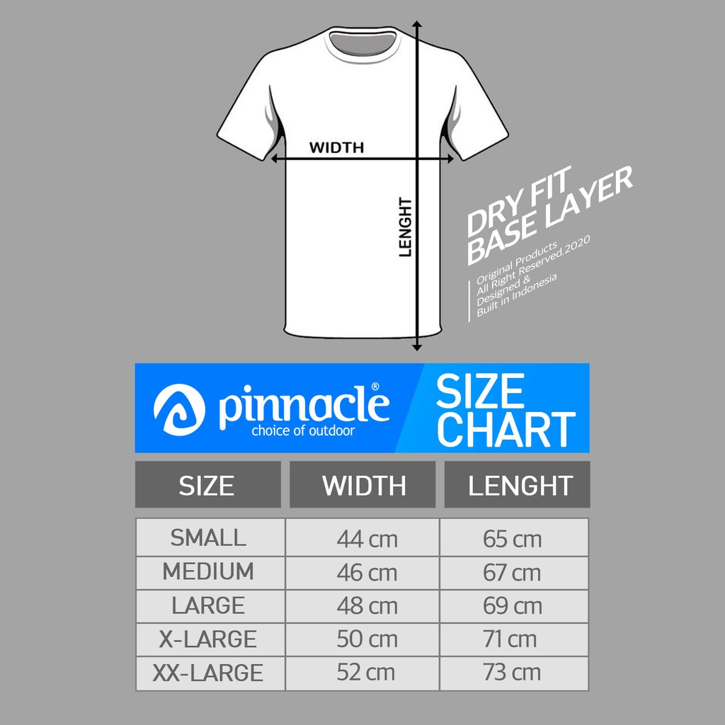 Pinnacle Dry Fit Base Layer - Blue