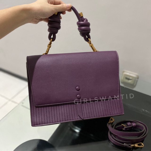 STOK TERAKHIR Tas Ck and CNK Knotted Handle Handbag Bag knot