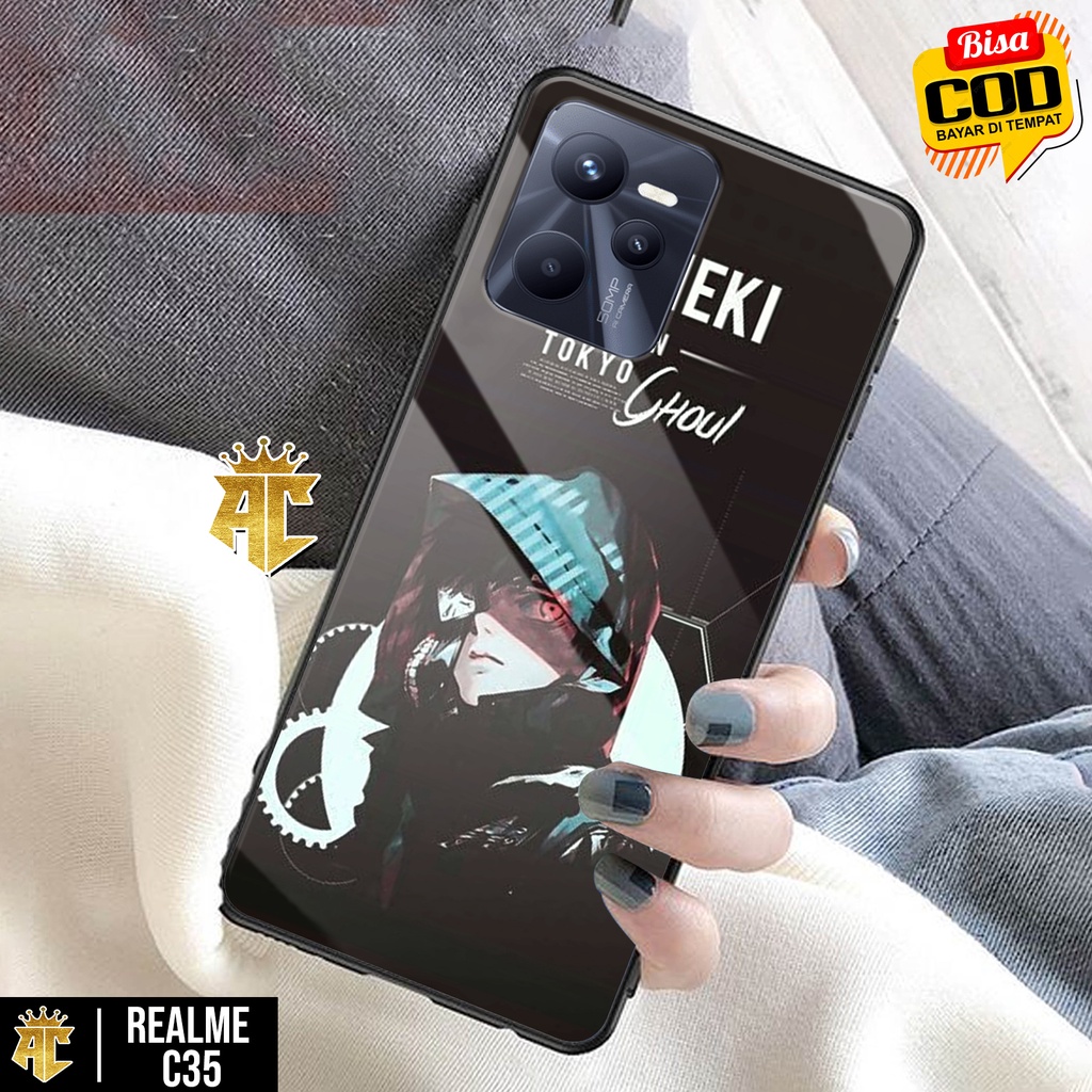 Case REALME C35 - Casing REALME C35 - Terbaru 2021 AERO CASE [ MOTIF ANIME KEN ] Silikon REALME C35 