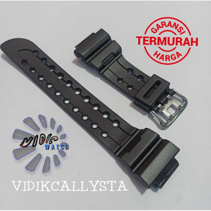 STRAP RUBBER CASIO / TALI KARET CASIO FROGMAN GWF100 / GWF 100 TOUGH SOLAR PREMIUM