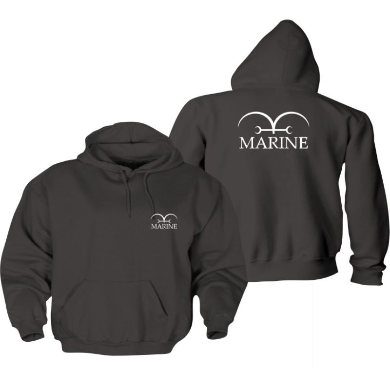 Jaket Hoodie Jumper Anime one piece marine