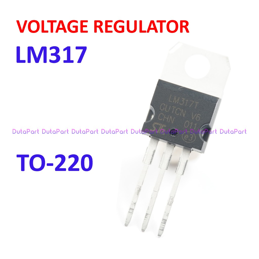 LM317 LM317T LM 317 Adjustable Voltage Regulator IC 1.2V to 37V 1.5A