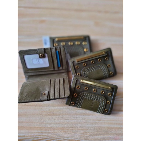 f o s s i l liza green moss multi