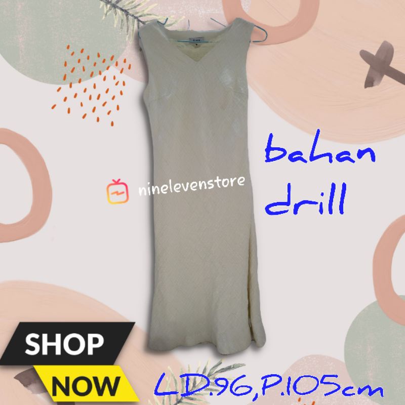 aneka dress pesta thrift wanita