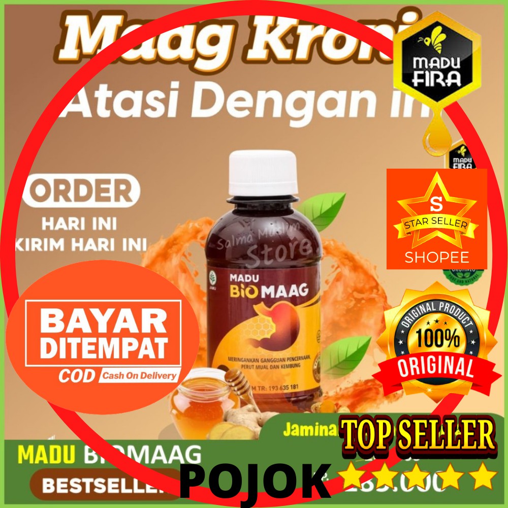 PROMO Madu BIOMAAG Obat Maag Kronis Asam Lambung Biomag GERD Anxiety Biomagh Gastritis Bio Maagh