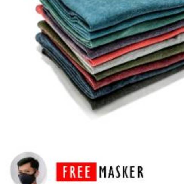 ( 4 KAOS) PAKET Kaos Misty FREE MASKER Kain 3 Ply BUNDLE SPESIAL