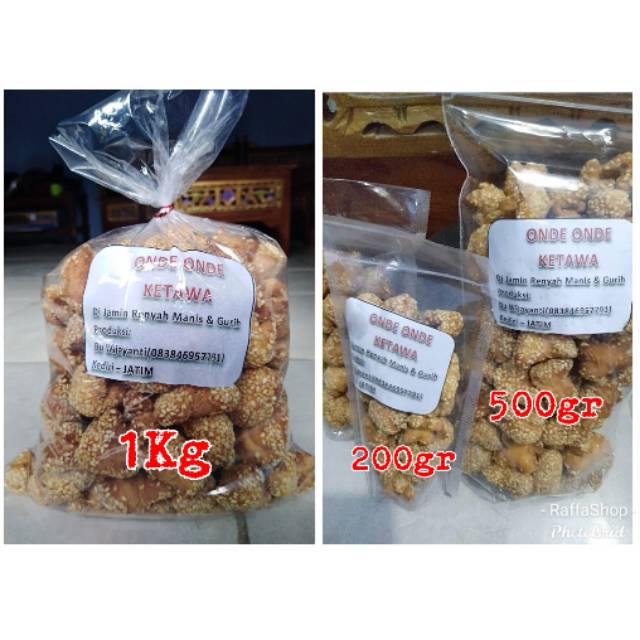 

Keciput Senyum Kecil Original / Onde Onde Ketawa Mini. Tersedia pilihan 200gram, 500gram, 1000gram