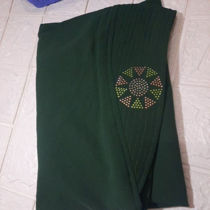 Thewa//Khimar Manjha Ori Thewa-Hijau botol